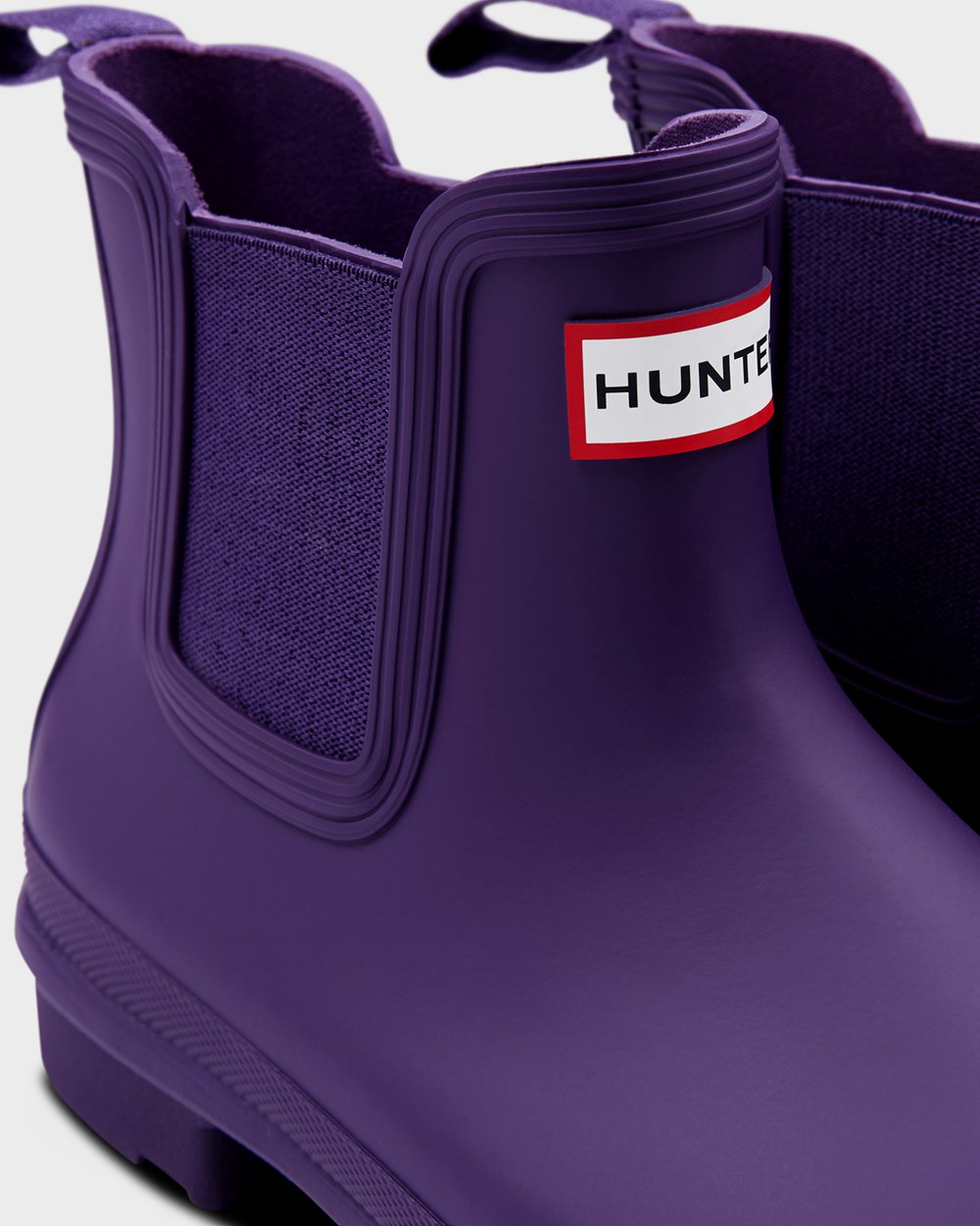 Botas Chelsea Hunter Mujer Original - Azules Moradas - Argentina 7238CTLFY